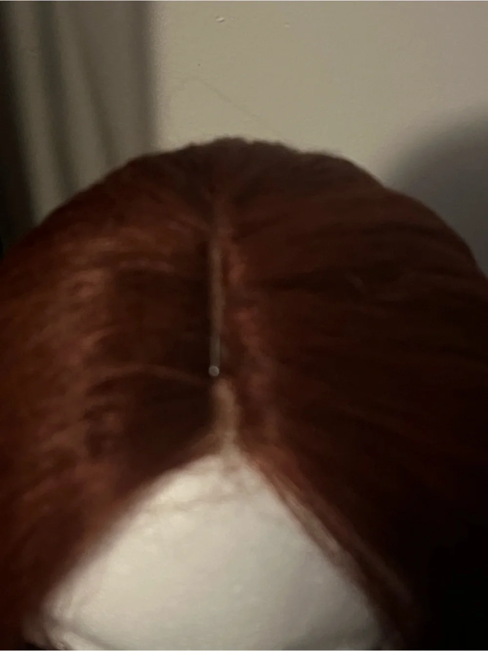 Wavy Center-Part Red-Brown Lacefront Ready to Wear Women's Wig